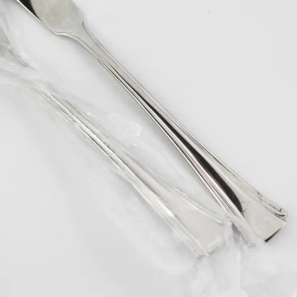 Lot of 3  Oneida Bordeaux Stainless Sugar Spoon & 2 Flat Handle Butter Knives