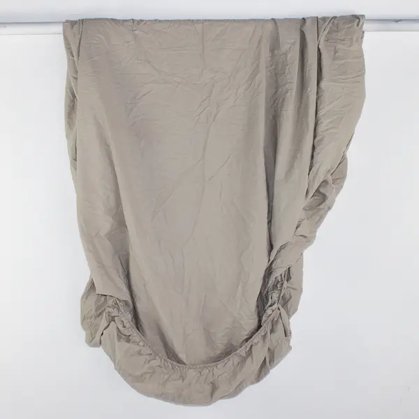 Mainstays Walmart Solid Beige Color Queen Fitted Bed Sheet Queen (60" x 80")