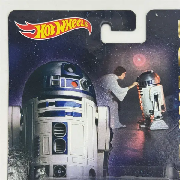 2015  Mattel Hot Wheels Star Wars Series Real Riders  Quick D-Livery R2-D2 NIP