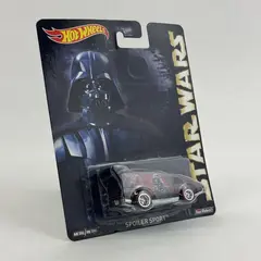 2015 Hot Wheels Star Wars Real Riders Darth Vader Spoiler Sport  NIP