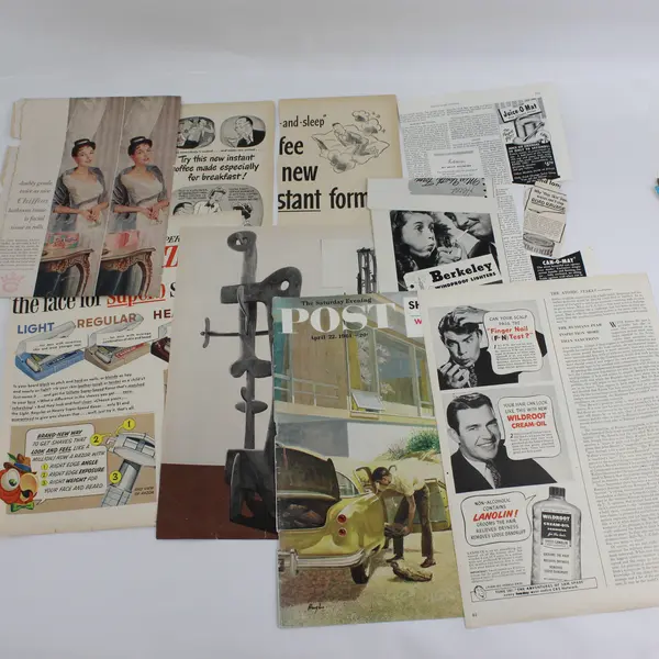 Lot Of Vintage Magazine Pages Covers Ads Clippings Junk Journal Collage 1960s