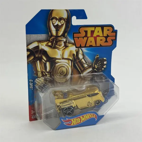 2014 Mattel Hot Wheels Star Wars C-3PO VW Bus Car Variant  NIP