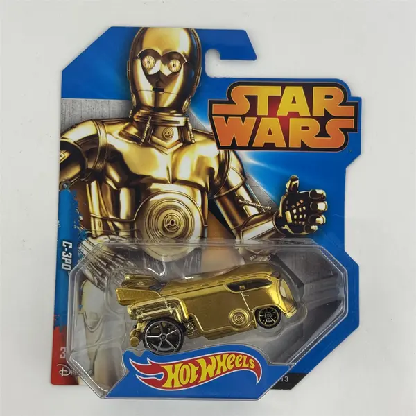 2014 Mattel Hot Wheels Star Wars C-3PO VW Bus Car Variant  NIP