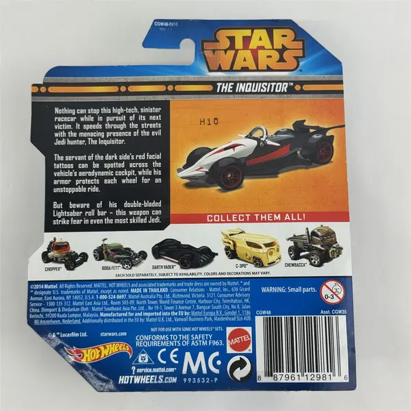 2015 Hot Wheels Star Wars  Rebels The Inquisitor NIP