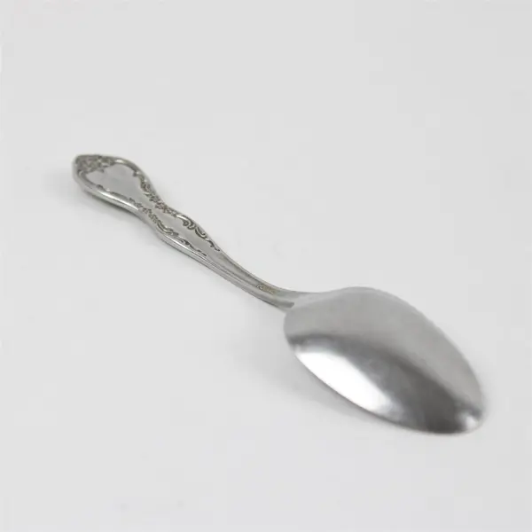 Set of 5 Oneida Bourbon Stainless Teaspoons