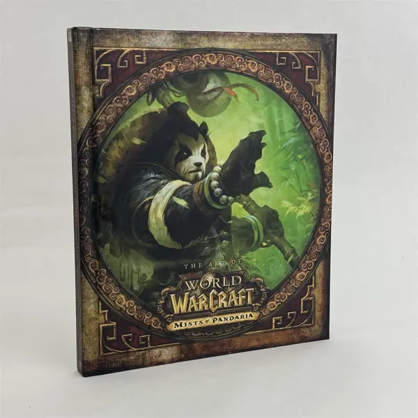 2012 The Art of the World of Warcraft Mists of Pandaria Hardcover Book