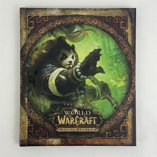 2012 The Art of the World of Warcraft Mists of Pandaria Hardcover Book