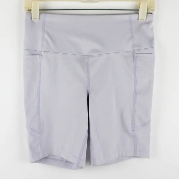 Athletic Works Women's Sz S Lavender Horizon Spandex Biker Shorts