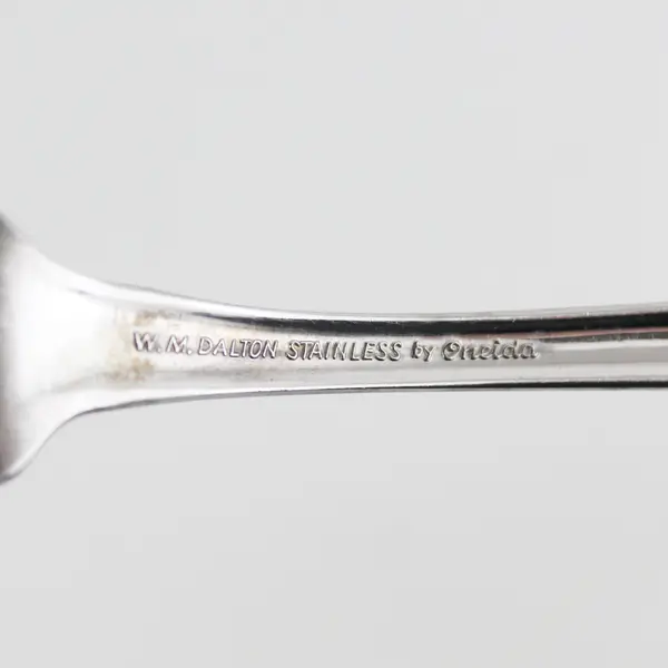 Lot of 5 Oneida Bourbon Stainless 4 Salad Forks &  A Modern Hollow Knife