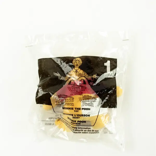 McDonald's Winnie the Pooh Plush New Collectible Fast Food Premium