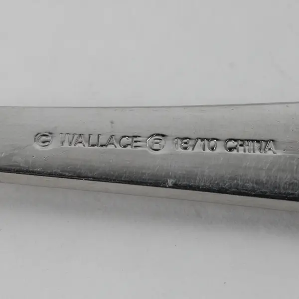 Lot Of 4 Wallace Silver Saphire (Stainless) Flatware Dinner Forks 8.25" Long