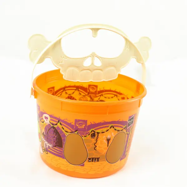 McDonald's Happy Meal Mr Potato Head Halloween Trick or Treat Pail 2010 Used