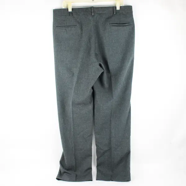 Vtg Farah Clothing Co. Men's 36"x30" Gray Flat Front Straight Leg Dress Pants