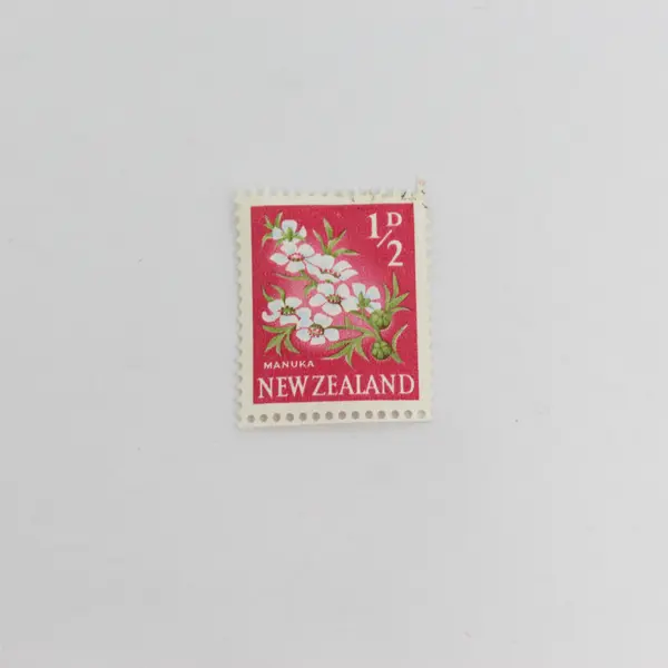 Lot Of 4 New Zealand Stamps Madonna Kiwi UN Manuka Flower Used Canceled