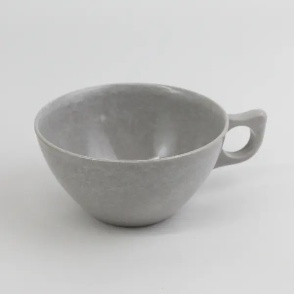 Lot of 2 Flyte Cups Grey & Orange Glassware Drinkware