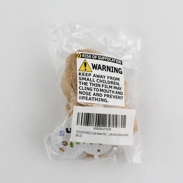 Little Beans Brown Rabbit Plush New Floppy Ears 4.5in