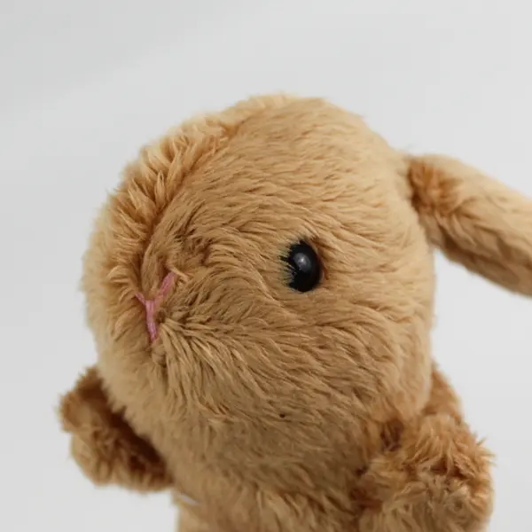 Little Beans Brown Rabbit Plush New Floppy Ears 4.5in