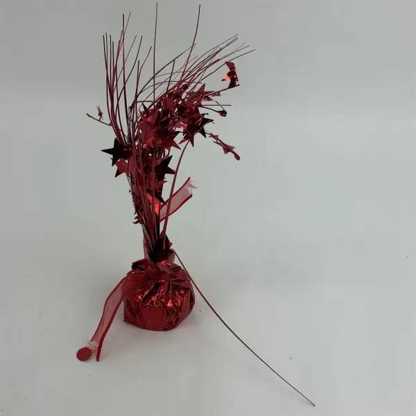 Metallic Red Balloon Weight Centerpiece Party Table Decoration