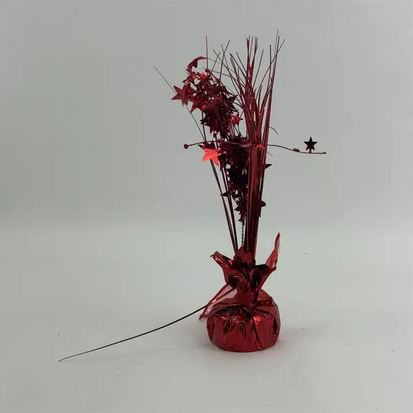 Metallic Red Balloon Weight Centerpiece Party Table Decoration