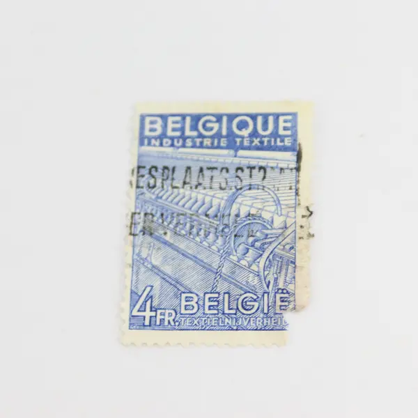 Lot Of 6 Belgium Stamps Used Canceled Early To Mid 1900s