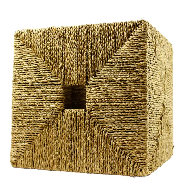 IKEA KNIPSA Seagrass Storage Baskets Set of 2 12.5in Natural