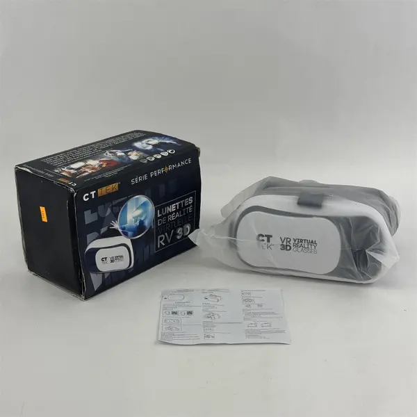 CT TEK Performance Series VR 3D Smartphone Headset Open Box New