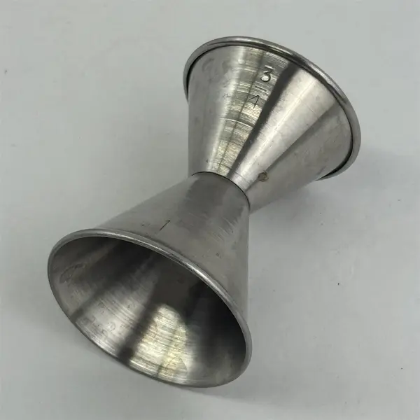 Lot of 4 Stainless Steel Double Jiggers Bar Tools Cocktail Measuring