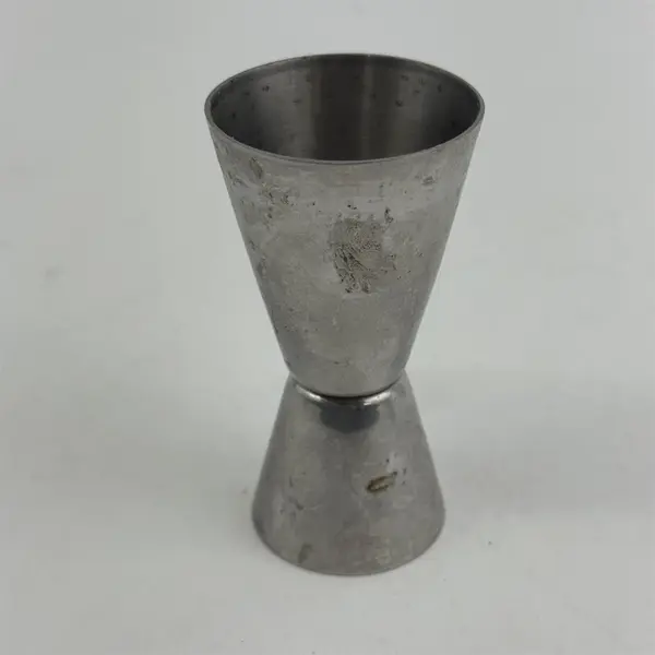 Lot of 4 Stainless Steel Double Jiggers Bar Tools Cocktail Measuring