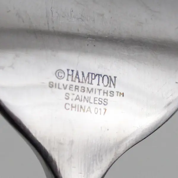 Hampton Silversmiths Avignon Stainless  Meat Serving Fork 