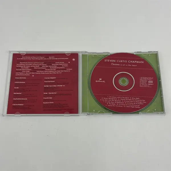 Christmas Is All In The Heart CD Steven Curtis Chapman Hallmark 2003