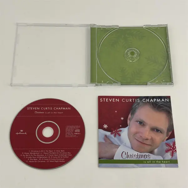 Christmas Is All In The Heart CD Steven Curtis Chapman Hallmark 2003