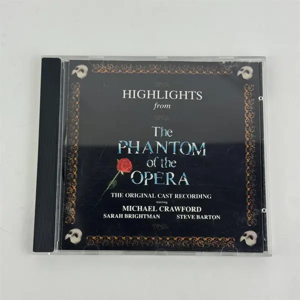 Highlights From The Phantom Of The Opera: The Original London Cast Recording CD 