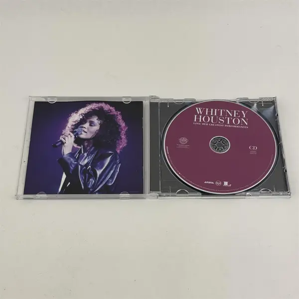 Live: Her Greatest Performances by Houston, Whitney (CD, 2014)