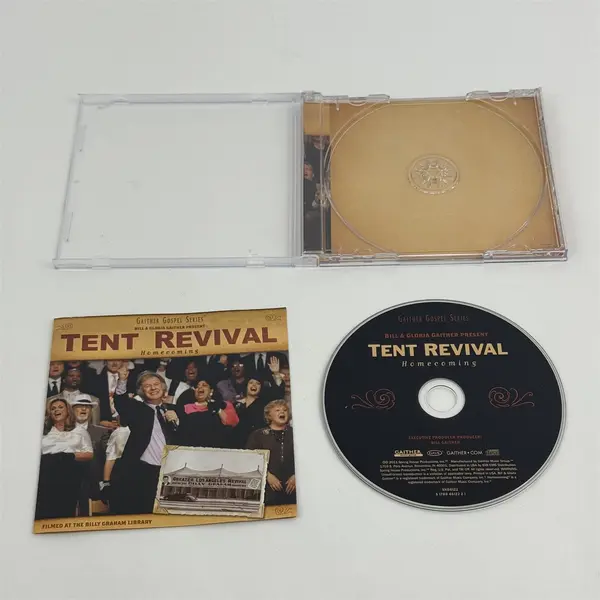 Tent Revival Homecoming Music CD Bill & Gloria Gaither 2011
