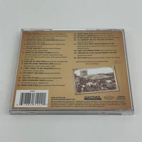 Tent Revival Homecoming Music CD Bill & Gloria Gaither 2011