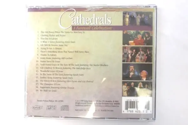 The Cathedrals A Farewell Celebration Gaither Gospel Series CD 