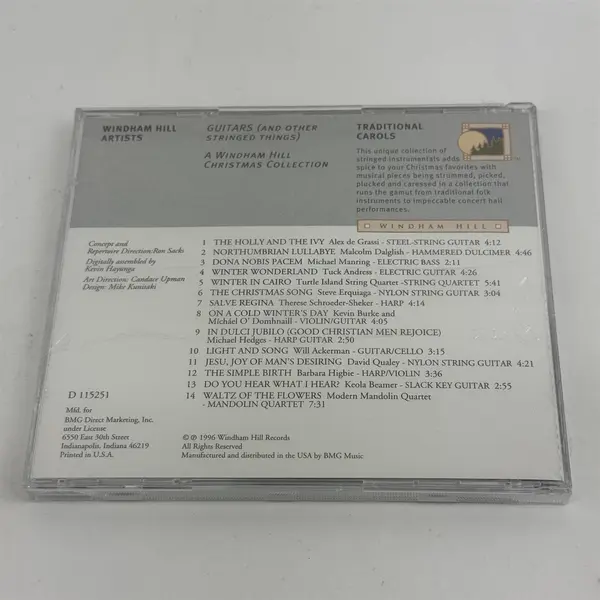 Windham Hill Christmas Collection CD Guitars And Other Stringed Things 1996