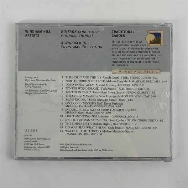 Windham Hill Christmas Collection CD Guitars And Other Stringed Things 1996
