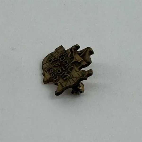 Local NFSM 1960 Bronze Piano Lapel Pin