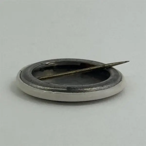 Vintage Pin Pinback Button Swedish Retirement Association Crest