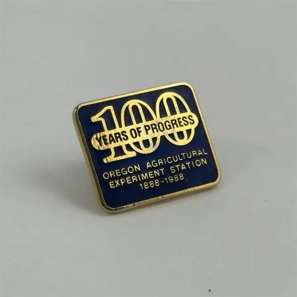 Oregon Agricultural Experiment Station Pin 100 Years of Progress Enamel Pin