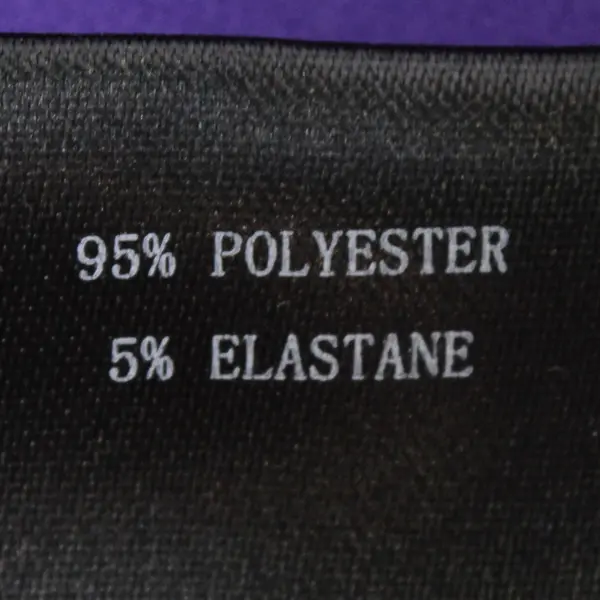 NWT LoveU.Dear Purple and Black Open-Front Vest Women's Large