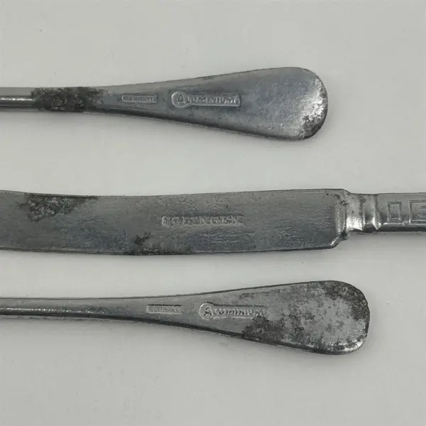 Antique Child Solingen Germany 3 piece flatware Knife Fork Spoon