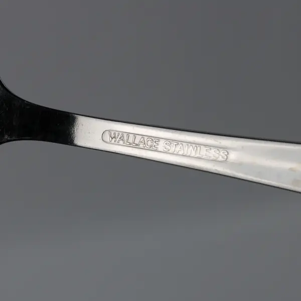 Lot Of 5 Wallace Silver Starglow (Stainless) Flatware 3 Butter Knives, Fork, Pie