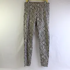 H&M Gray Snakeskin Print Leggings Women's Size Medium