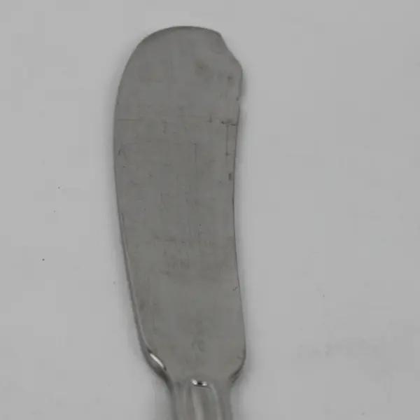 A Wallace Silver Coquille Pattern 18/8 SS Butter Knife 7.25" Rare HTF