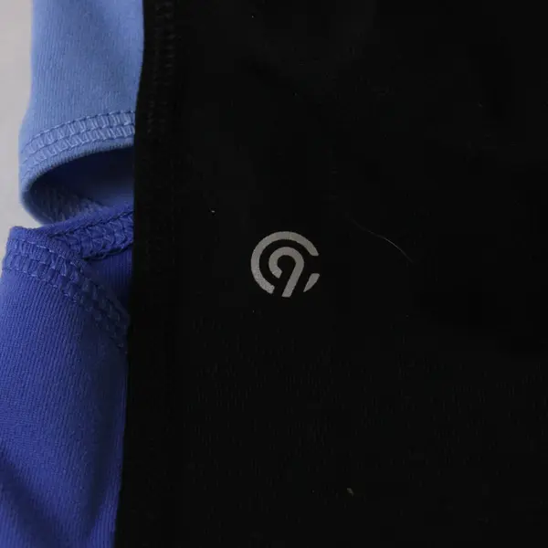 C9 by Champion Black Gray Blue Colorblock Capri Leggings Women's Small