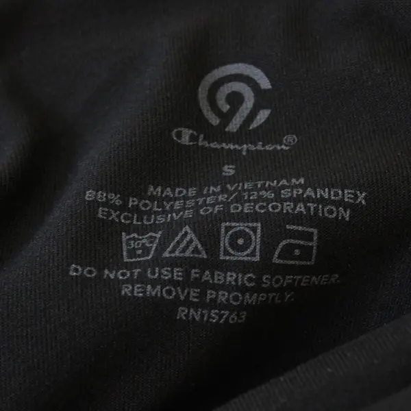 C9 by Champion Black Gray Blue Colorblock Capri Leggings Women's Small