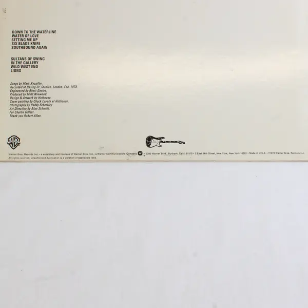 Dire Straits Record Album