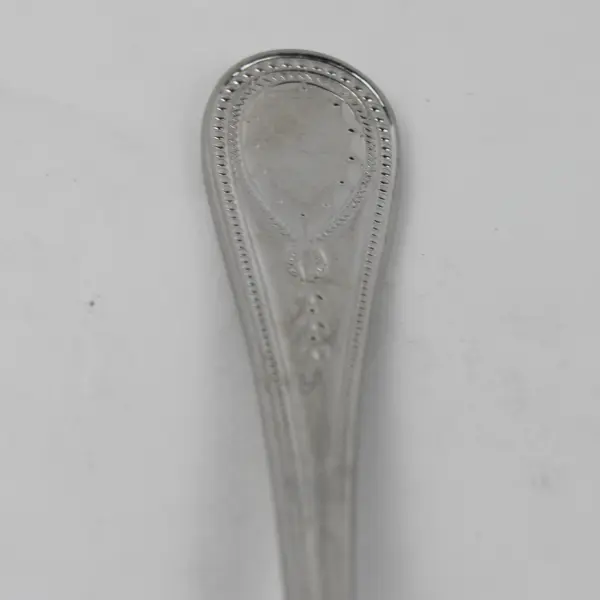 Wallace Silver Continental Bateman Pattern 18/10 SS Serving Spoon 8.5" Rare